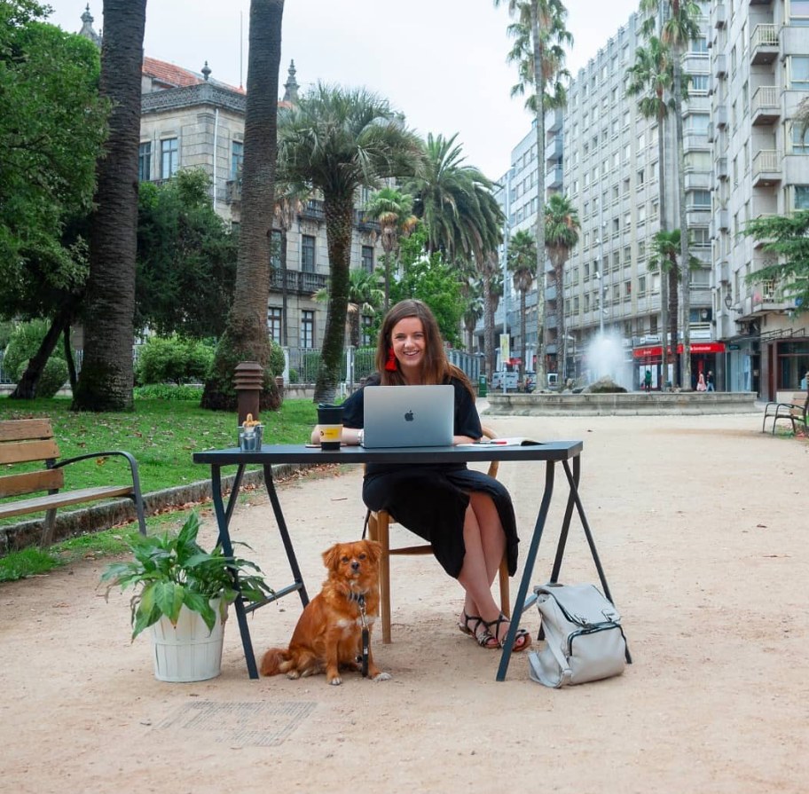 Alameda de Pontevedra, espacio verde junto al centro peatonal